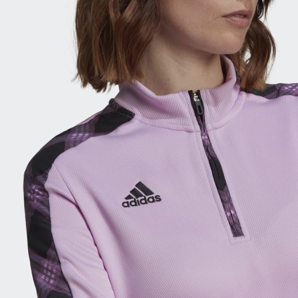Tiro Fleece Midlayer Shirt Adidas Lilas
