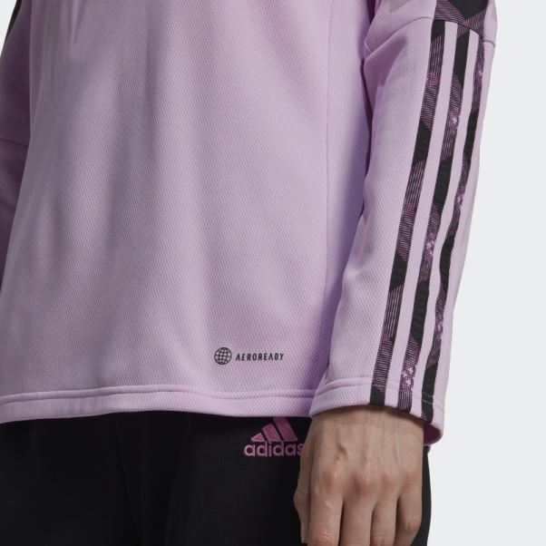 Tiro Fleece Midlayer Shirt Adidas Lilas