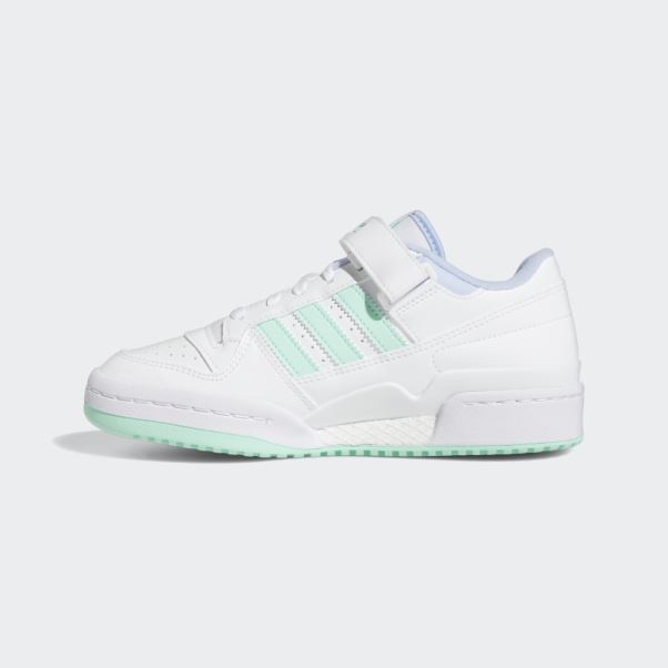 Adidas Forum Bleu Aube Chaussures Basses