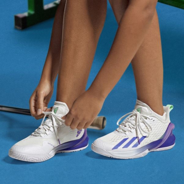 Chaussures De Tennis Adizero Cybersonic Blanc Adidas