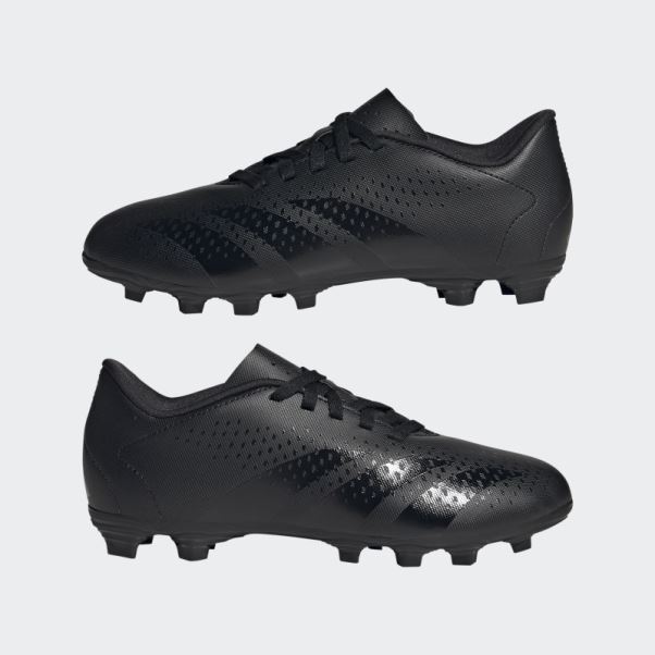 Predator Precision.4 Chaussures De Football Pour Terrain Souple Adidas Noir