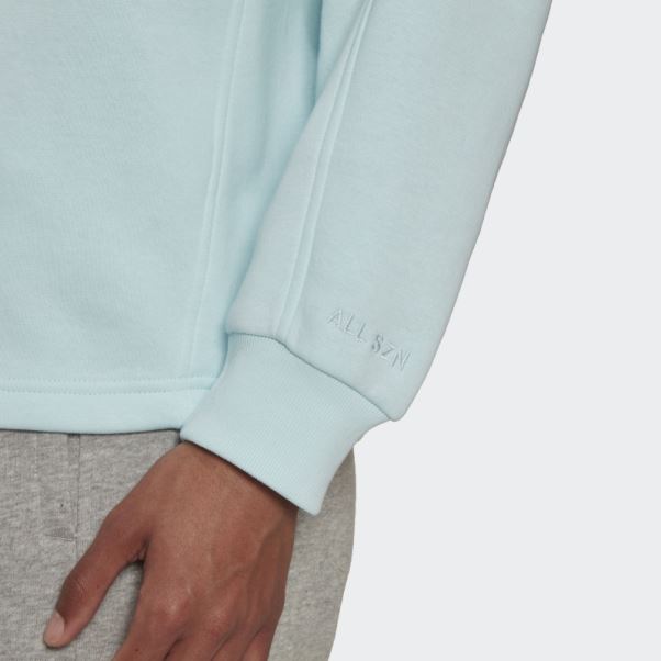 Sweat à Capuche All Szn Fleece Bleu Adidas