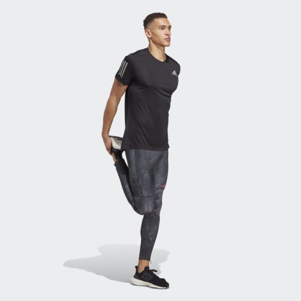 Adidas Adizero Samedi Long Leggings Gris