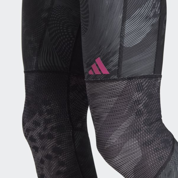 Adidas Adizero Samedi Long Leggings Gris
