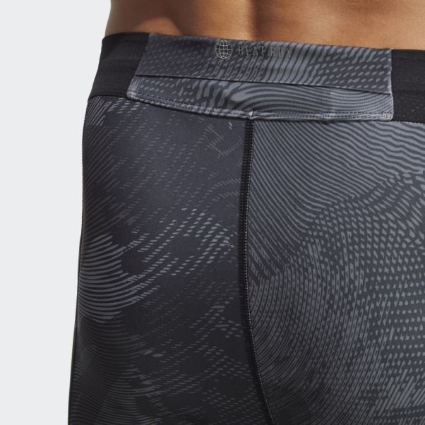 Adidas Adizero Samedi Long Leggings Gris