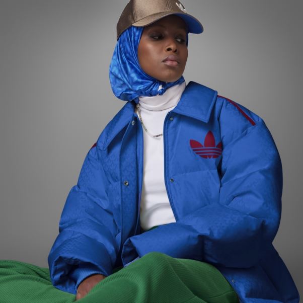 Doudoune Adicolor 70s Monogram Adidas Royal