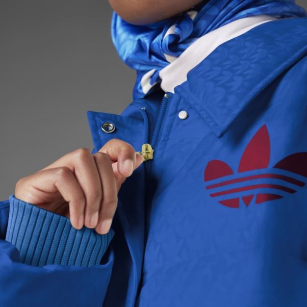 Doudoune Monogramme Adicolor Heritage Now Adidas Royal