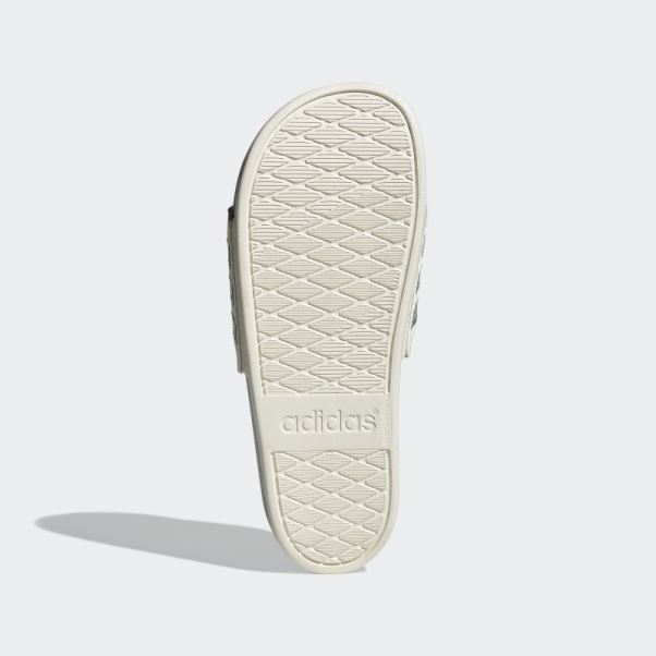 Adidas Adilette Confort Glisse Argent
