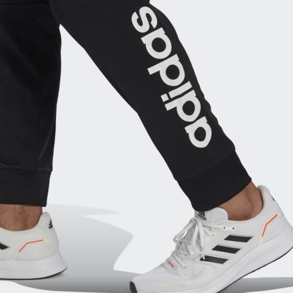 Pantalon De Survêtement Adidas 3-stripes Jogger Essentials Noir