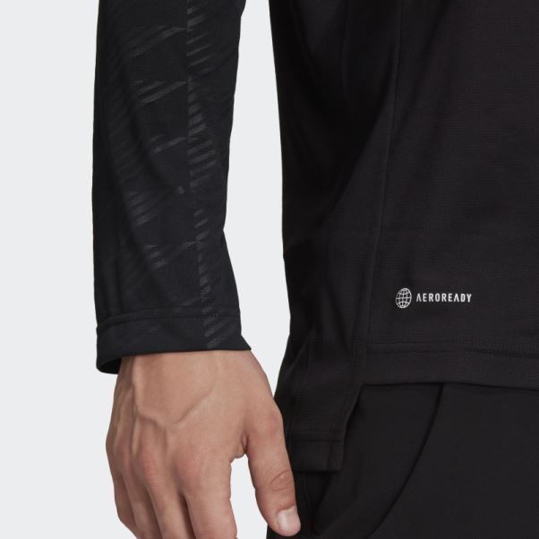 Adidas Terrex Multi T-shirt Demi-zip Noir