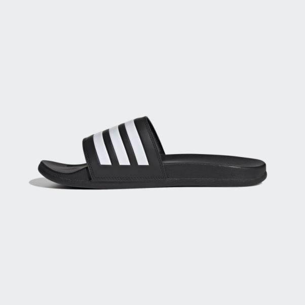 Adilette Confort Sandales Adidas Blanc