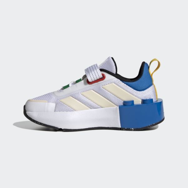 Adidas X Lego Tech Rnr Chaussures à Lacets élastiques Blanc