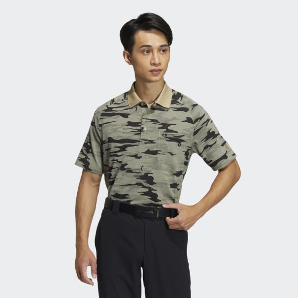 Polo Adidas Go-to Camouflage En Chanvre