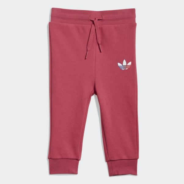 Adicolor Sweat à Capuche Entièrement Zippé Rose Adidas