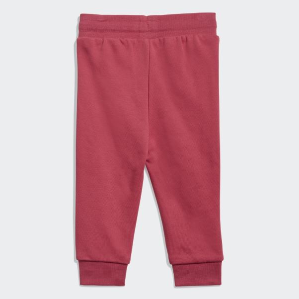 Adicolor Sweat à Capuche Entièrement Zippé Rose Adidas