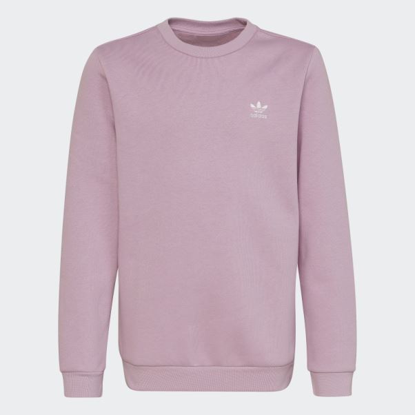 Sweat Adidas Lilas Adicolor Crew