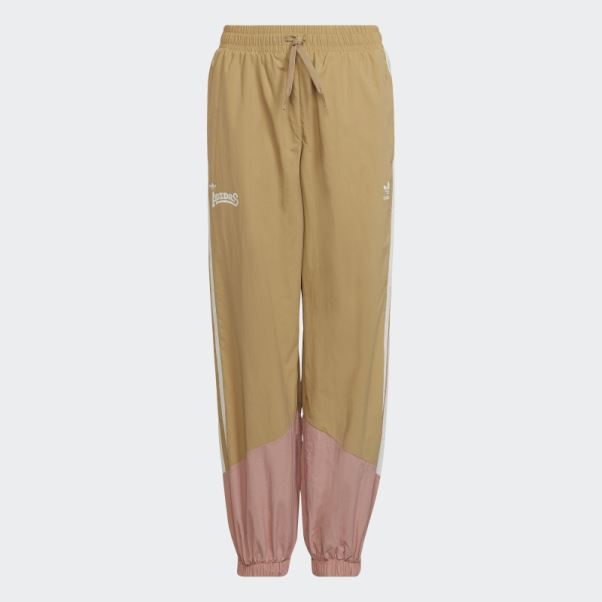 Pantalon De Survêtement Tissé Beige Adidas