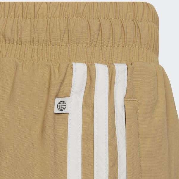 Pantalon De Survêtement Tissé Ton Beige Adidas