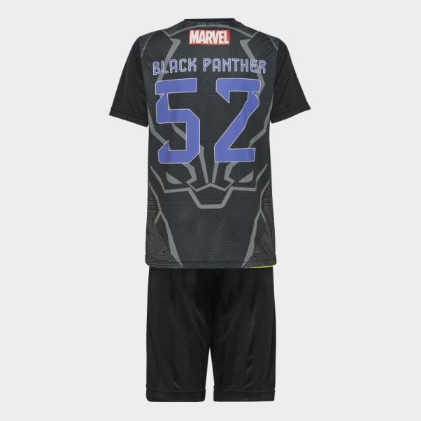 Ensemble D'été Adidas X Marvel Black Panther Noir