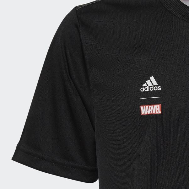 Ensemble D'été Adidas X Marvel Black Panther Noir