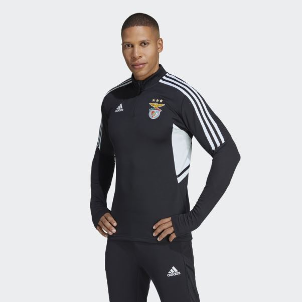 Benfica Condivo Training Top Noir Adidas