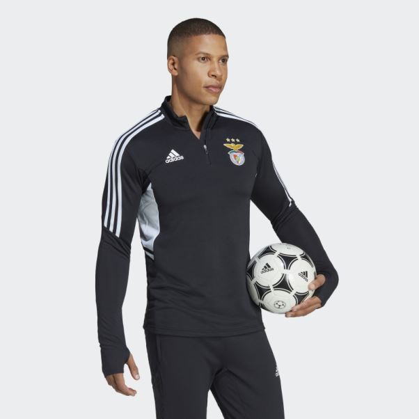 Benfica Condivo Training Top Noir Adidas