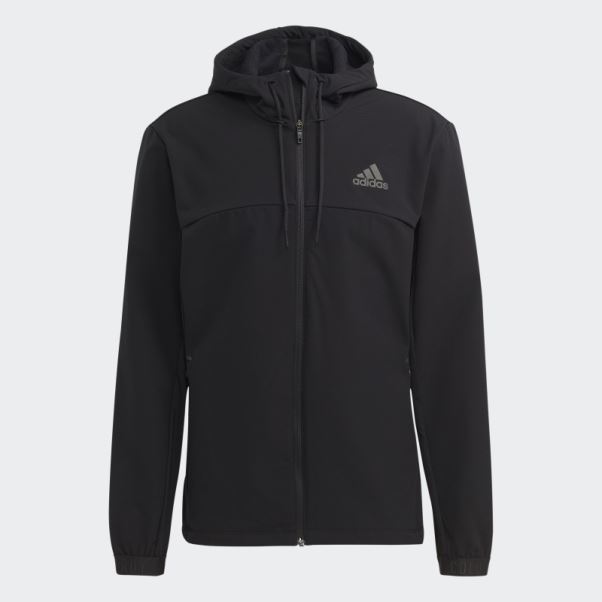 Sweat à Capuche Zippé Adidas Cold.rdy Noir