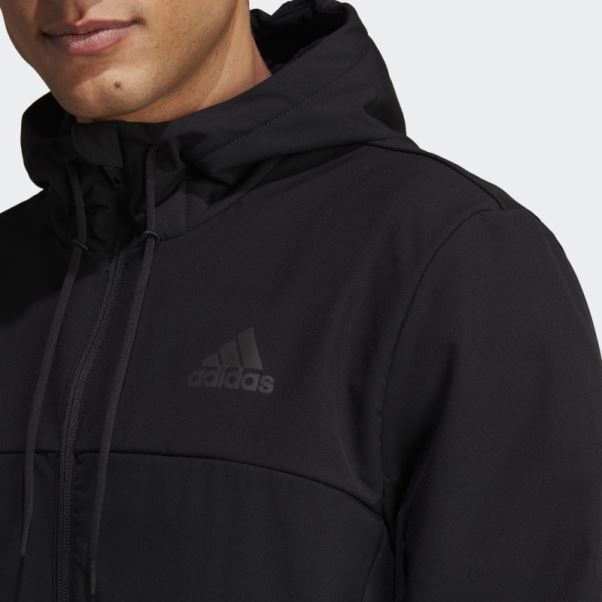 Sweat à Capuche Zippé Adidas Cold.rdy Noir