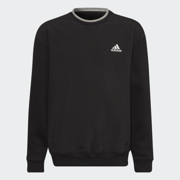 Sweat Adidas All Szn Polaire Gris Moyen