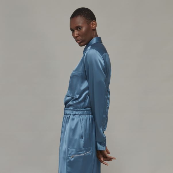 Adidas Y-3 Tech Soie Haut à Manches Longues élégant