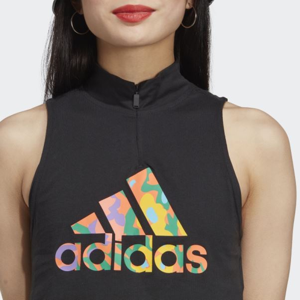 Débardeur Graphique Adidas Noir