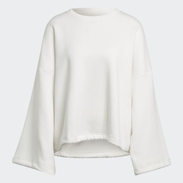Sweat-shirt En Polaire Studio Lounge Adidas Non Teint