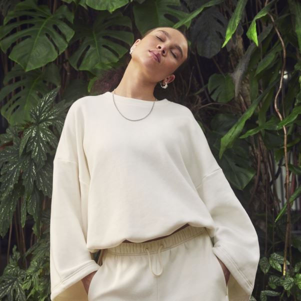 Sweat Adidas Studio Lounge Polaire Non Teint