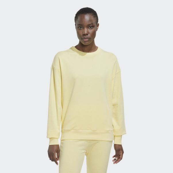 Sweat Ample Studio Lounge Jaune Adidas