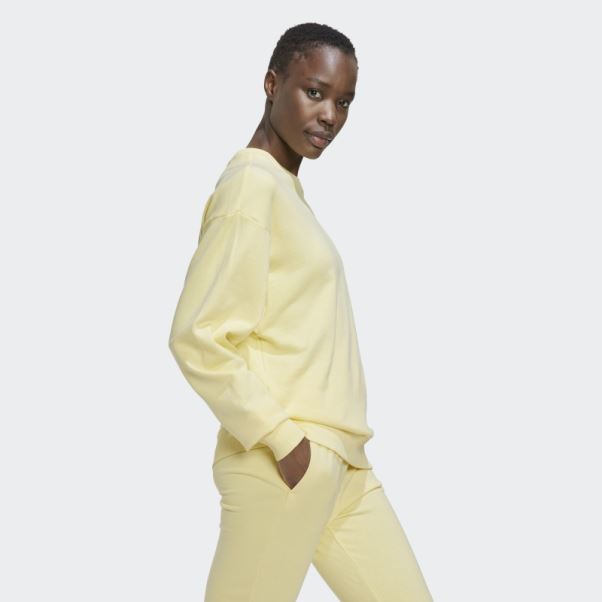 Sweat Ample Studio Lounge Jaune Adidas