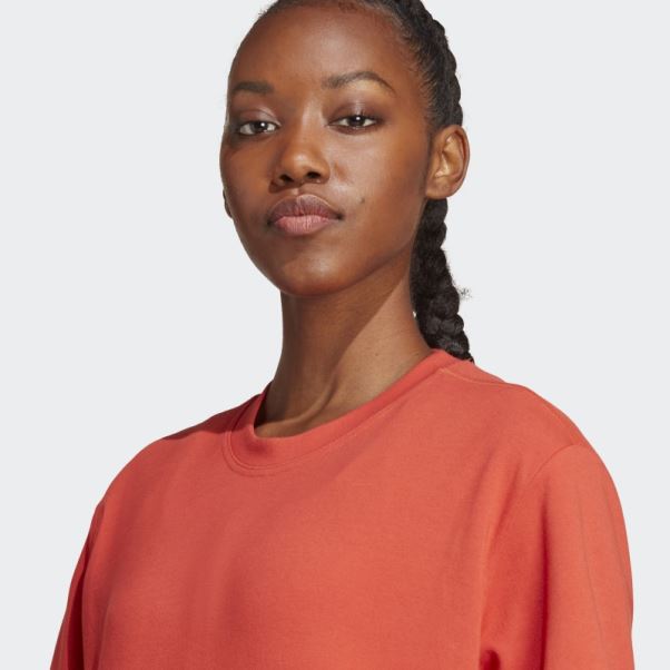 Adidas Cayenne Brûlé Par Stella Mccartney Logo Tee Fashion