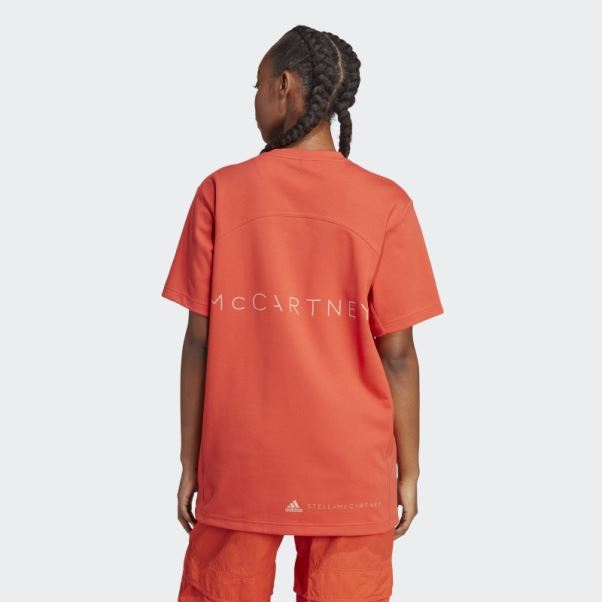 Adidas Cayenne Brûlé Par Stella Mccartney Logo Tee Fashion