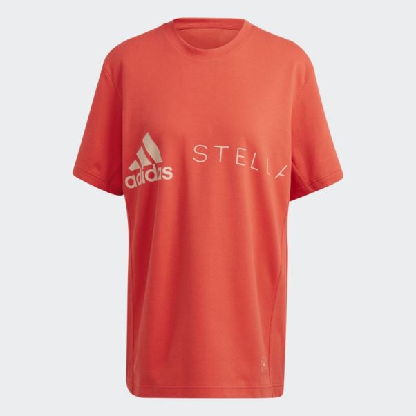 Adidas Cayenne Brûlé Par Stella Mccartney Logo Tee Fashion
