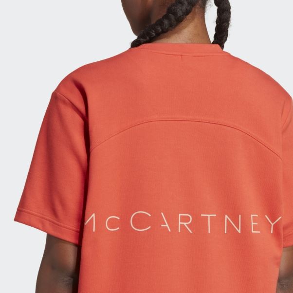 Adidas Cayenne Brûlé Par Stella Mccartney Logo Tee Fashion