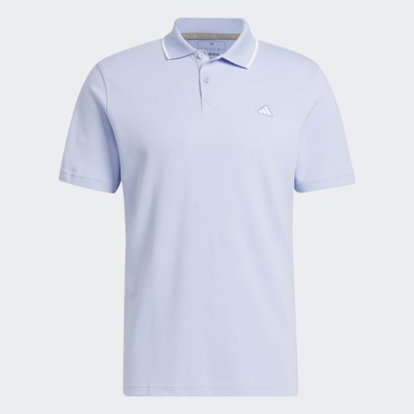 Polo De Golf En Piqué Bleu Adidas Dawn Go-to