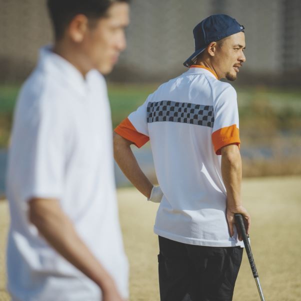 Polo Blanc à Carreaux Adicross Adidas