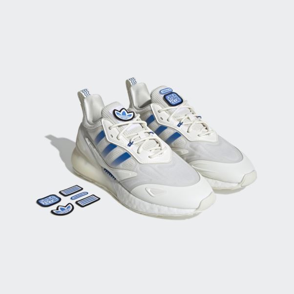 Adidas Zx 2k Boost 2.0 Chaussures Blanc