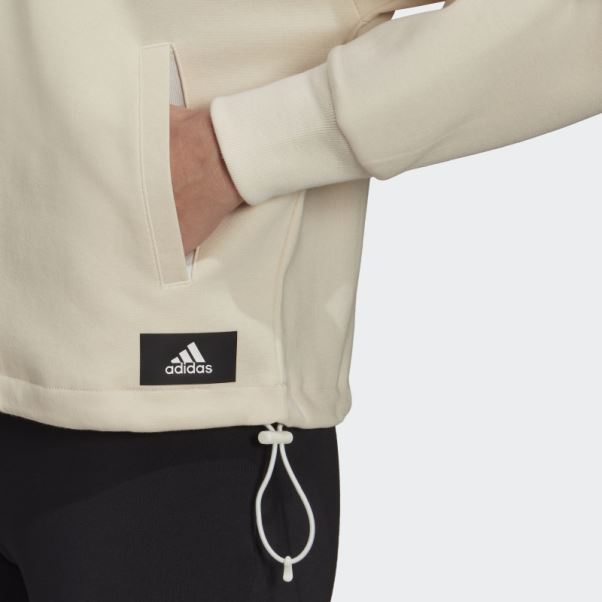 Sweat-shirt à Fermeture éclair Adidas Future Icons Non Teint