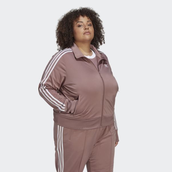 Adidas Adicolor Classics Firebird Primeblue Veste De Survêtement (grande Taille) Violet