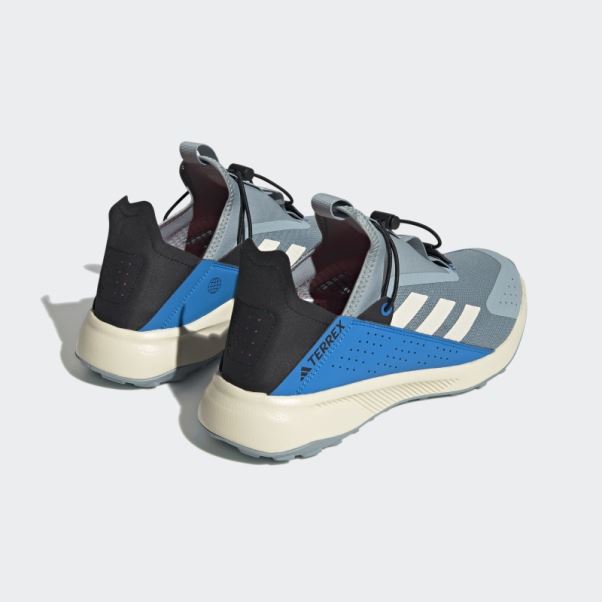 Gris Terrex Voyager 21 Slip-on Heat.rdy Chaussures De Voyage Adidas