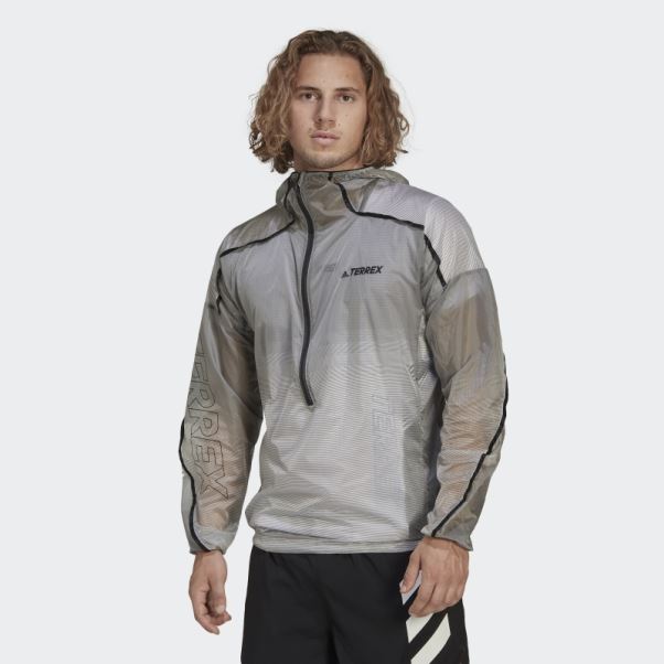 Veste Coupe-vent Adidas Terrex Agravic Windweave Pro Non Teinte