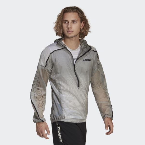 Veste Coupe-vent Adidas Terrex Agravic Windweave Pro Non Teinte