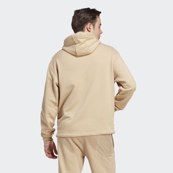 Sweat à Capuche Beige Adicolor Parley (neutre) Adidas