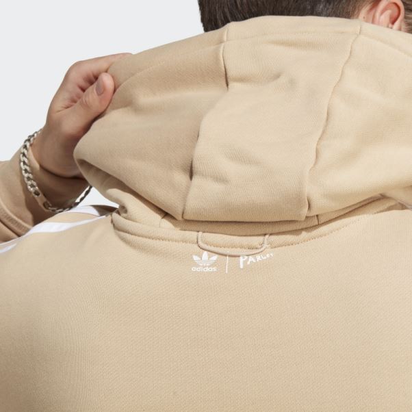 Sweat à Capuche Beige Adicolor Parley (neutre) Adidas