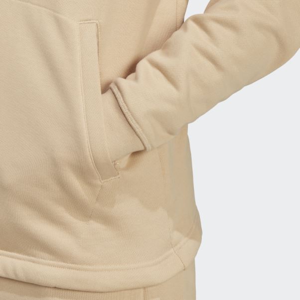 Sweat à Capuche Beige Adicolor Parley (neutre) Adidas